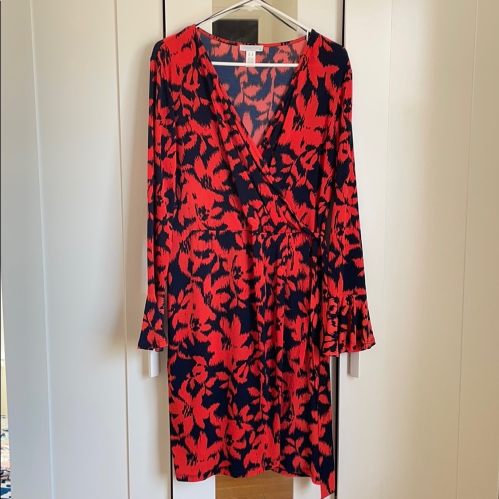 London Times Wrap Dress